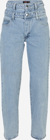 Misspap Regular Jeans in Blauw: voorkant