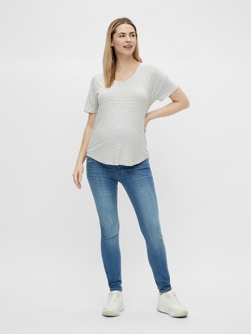 MAMALICIOUS Shirt 'Alison' in Blauw