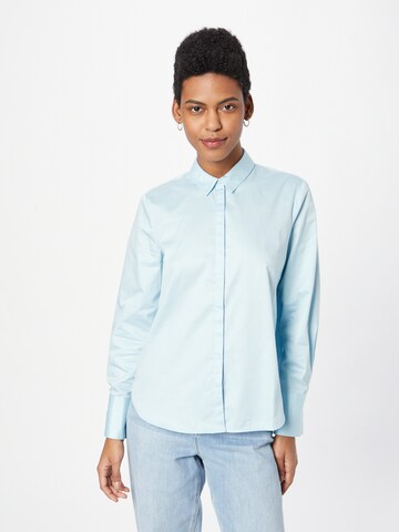 s.Oliver BLACK LABEL Blouse in Blauw: voorkant