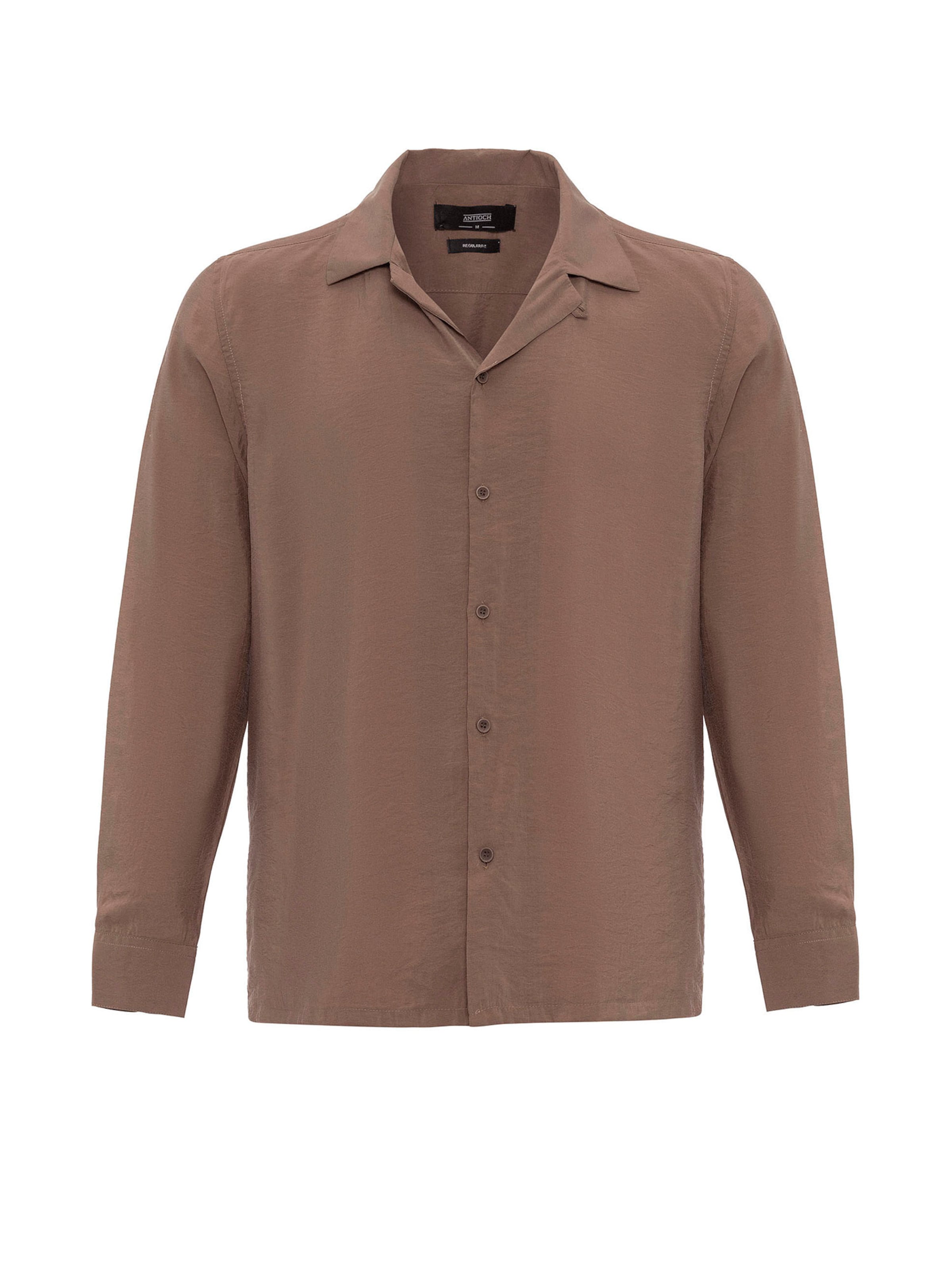 brūns Antioch T-Krekls: no priekšpuses