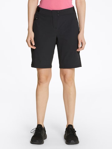 ZIENER Regular Workout Pants 'NEXITA' in Black: front