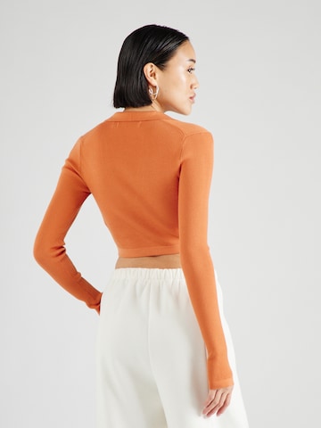 Calvin Klein Jeans Pullover in Orange