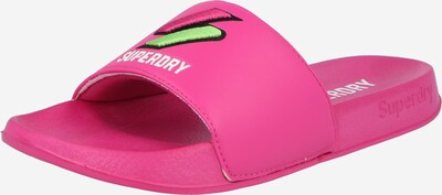 Superdry Nizki natikači | svetlo zelena / roza / črna / bela barva, Prikaz izdelka