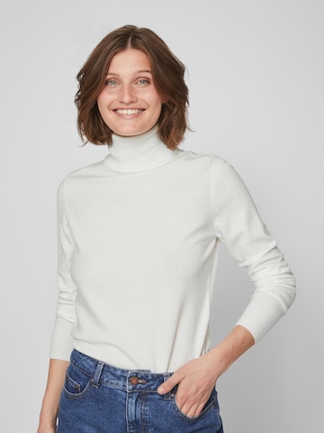 Pulover 'Comfy' de la VILA pe alb