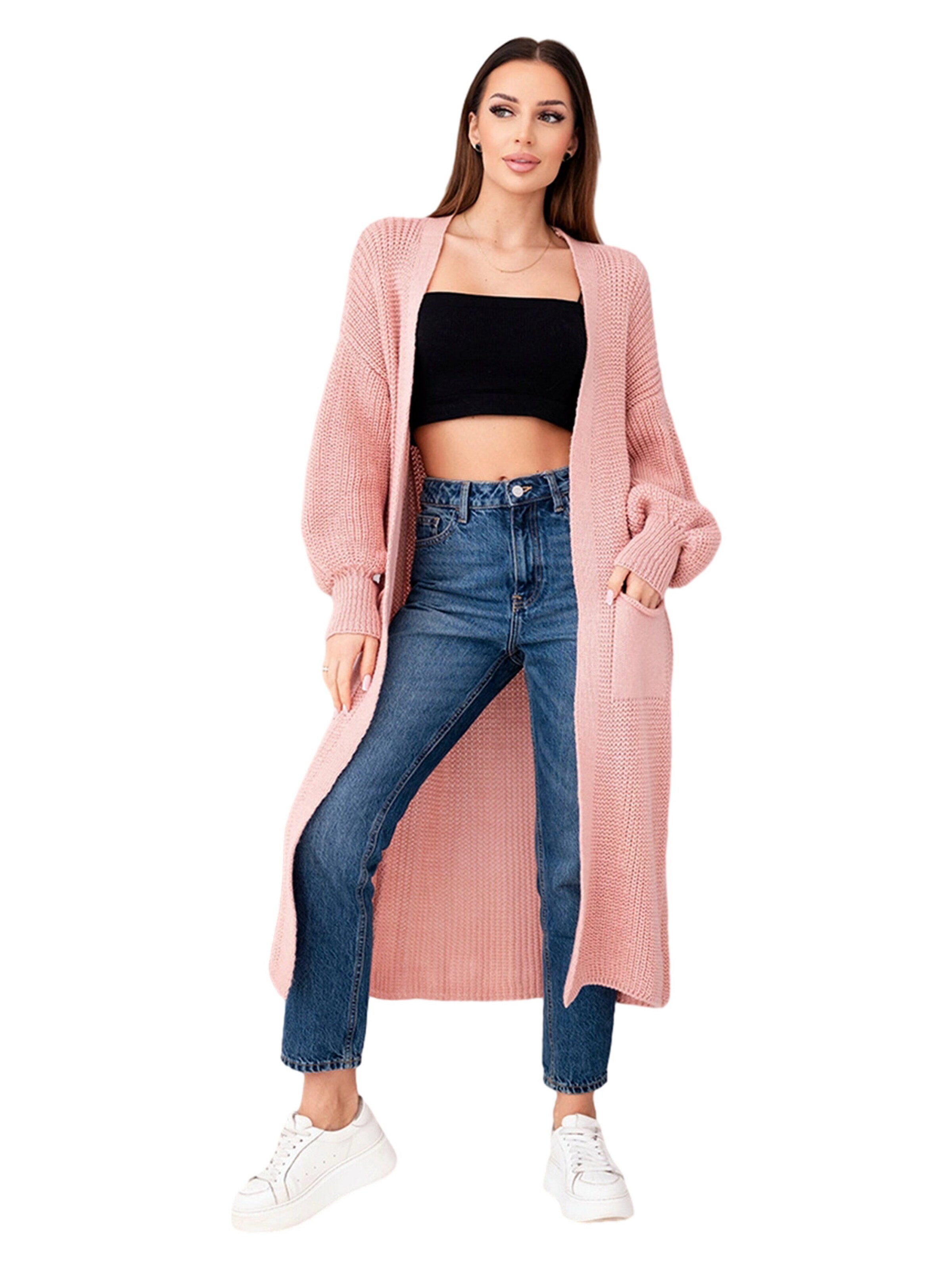 Lumera Kardigan 'Rubis' – pink: přední strana