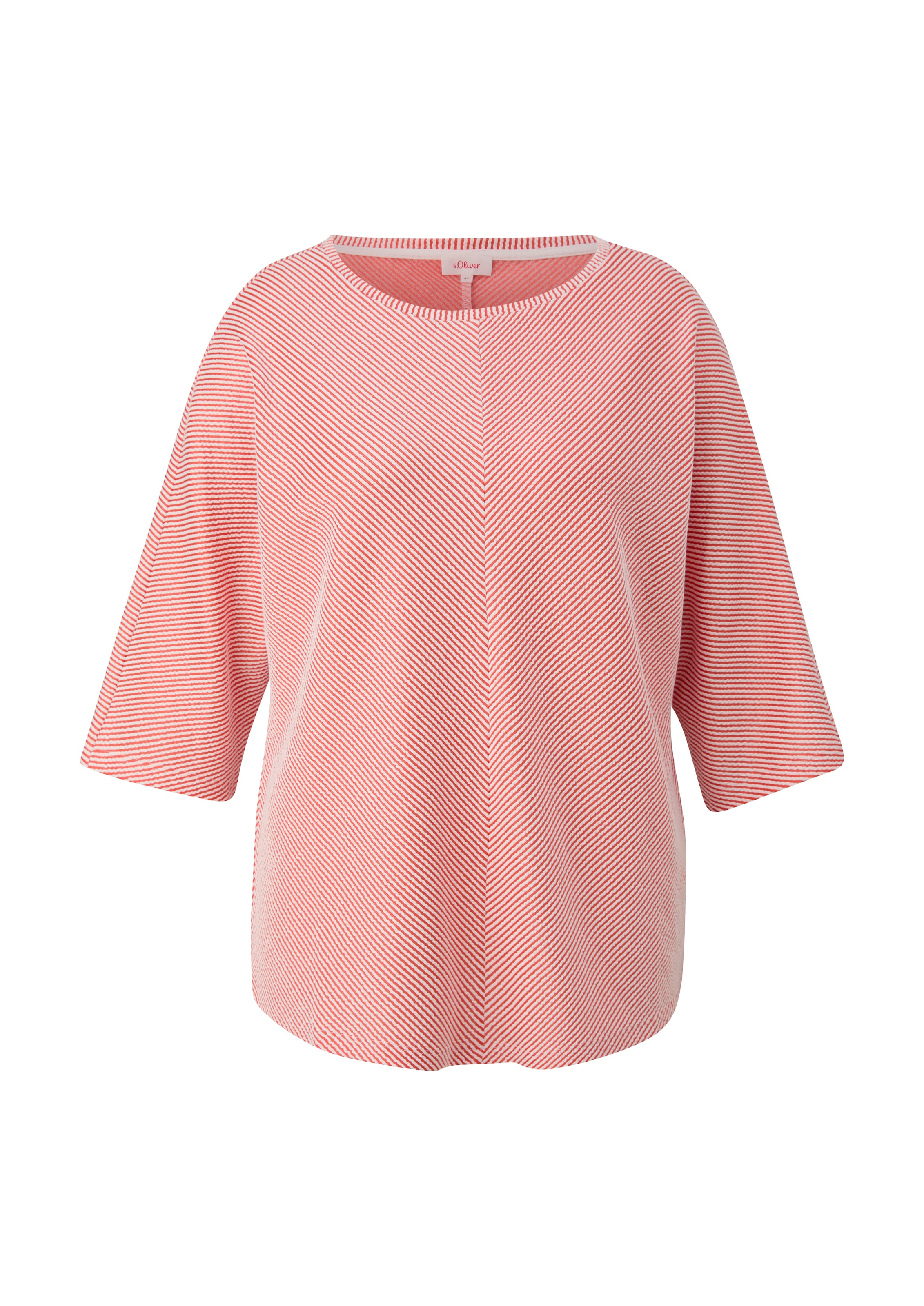 T-shirt s.Oliver Red Label Plus en orange : devant