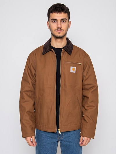 Carhartt WIP Veste mi-saison 'DETROIT JACKET HAMILTON BROWN' en S en marron, Vue avec produit