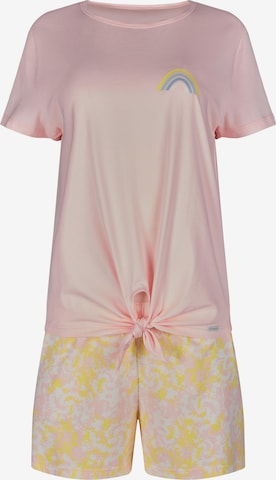 Skiny Pyžamo – pink: přední strana