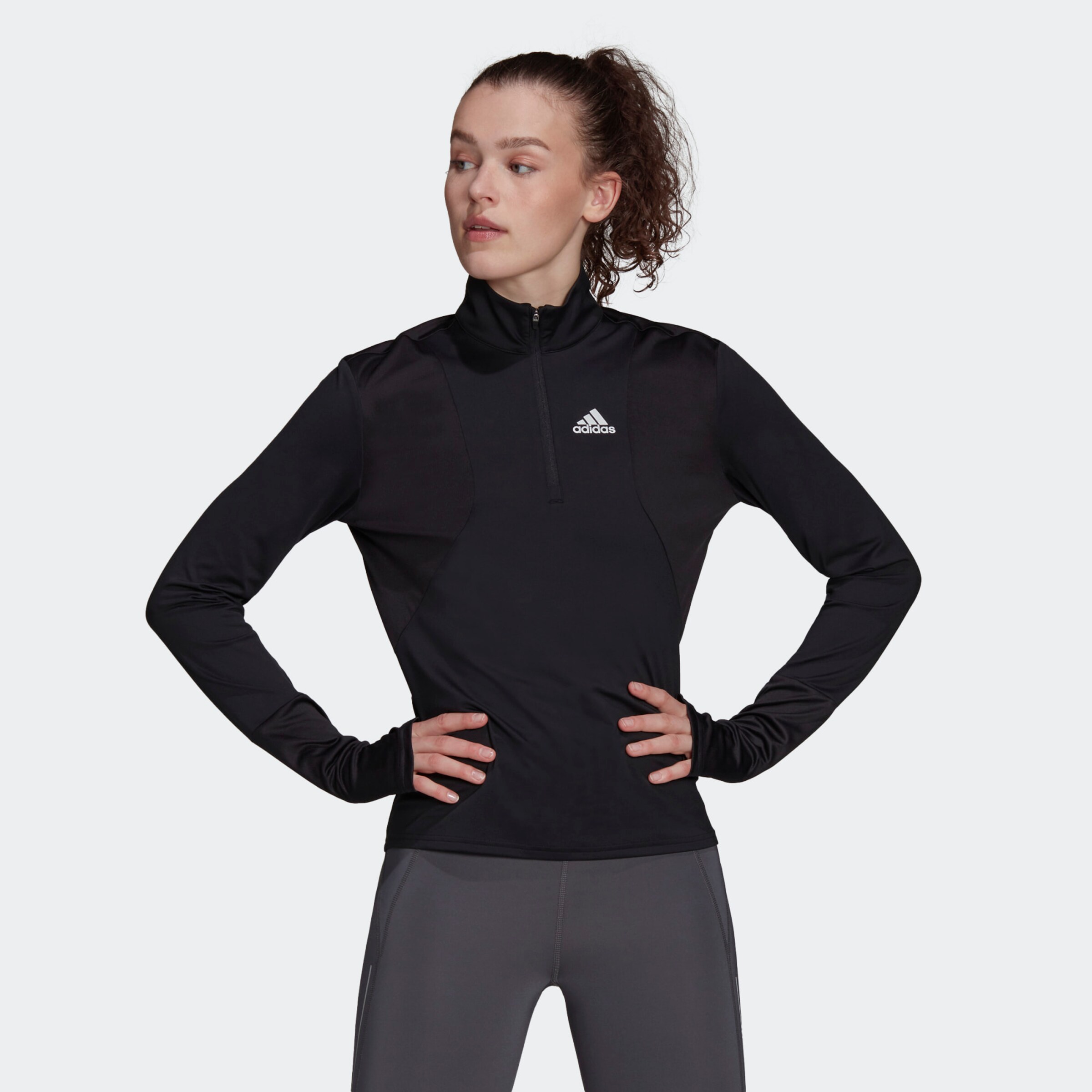 Frauen Sportarten ADIDAS PERFORMANCE Sportshirt 'Own The Run' in Schwarz - DG44047 Frauen Sportarten ADIDAS PERFORMANCE Sportshirt 'Own The Run' in Schwarz - DG44047