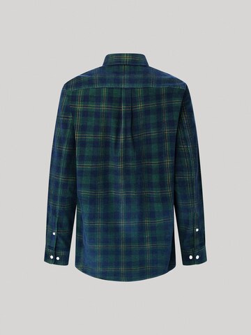 Pepe Jeans Regular fit Button Up Shirt 'CALE' in Blue