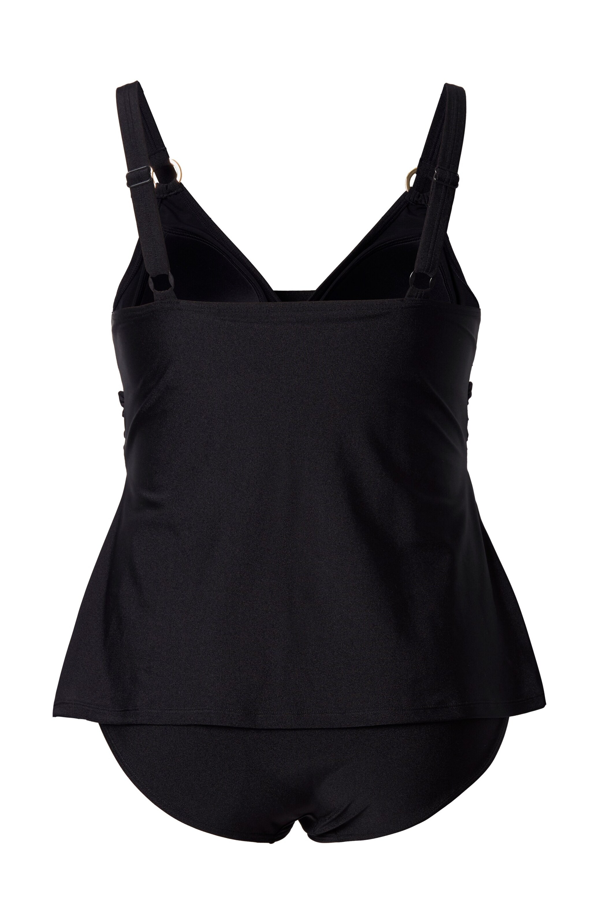 Ulla Popken Badeanzug in Schwarz