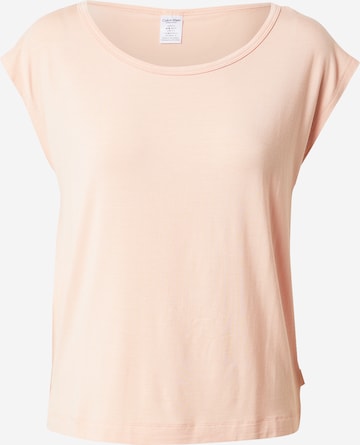Calvin Klein Underwear Slaapshirt in Oranje: voorkant