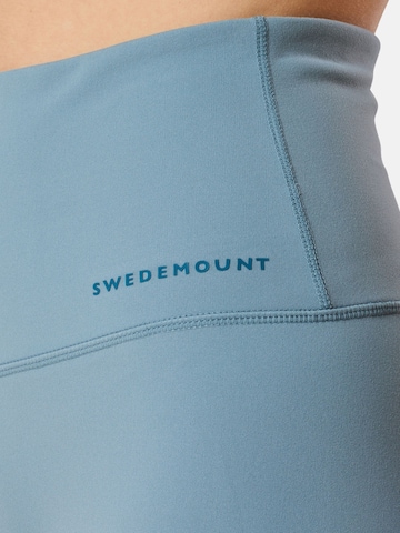 SWEDEMOUNT Skinny Sportbroek 'Core' in Groen