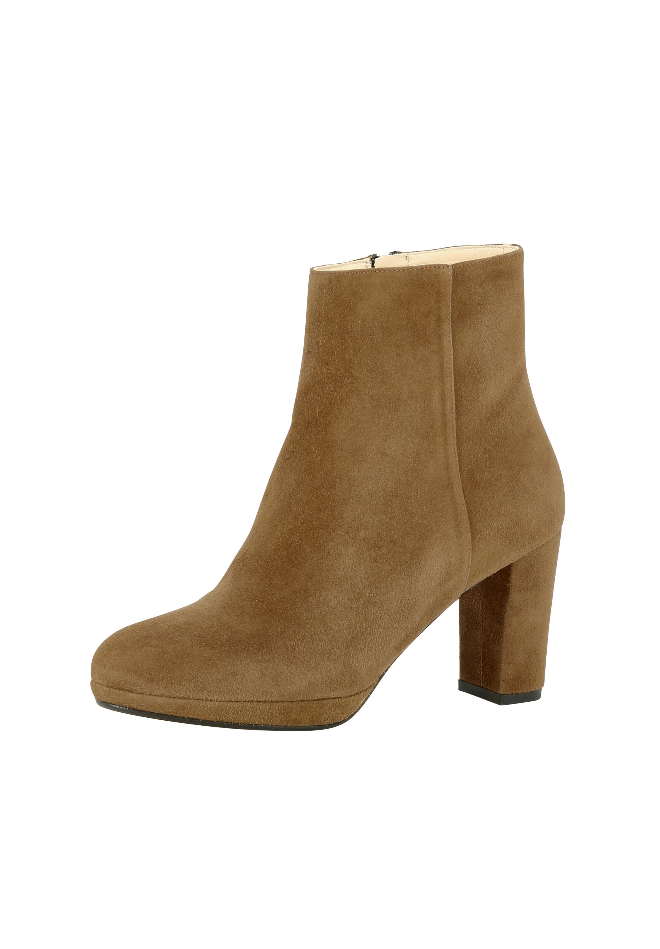 EVITA Enkellaarsjes in de kleur Bruin, Productweergave