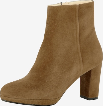 EVITA Ankle Boots in Brown: front