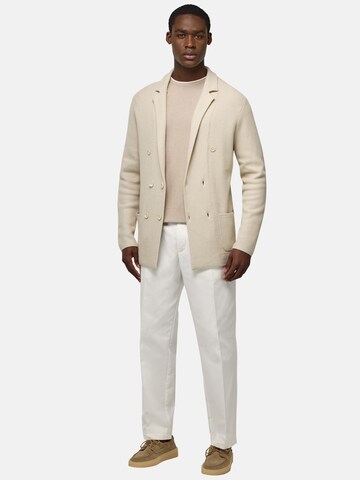 Boggi Milano Knit cardigan in Beige