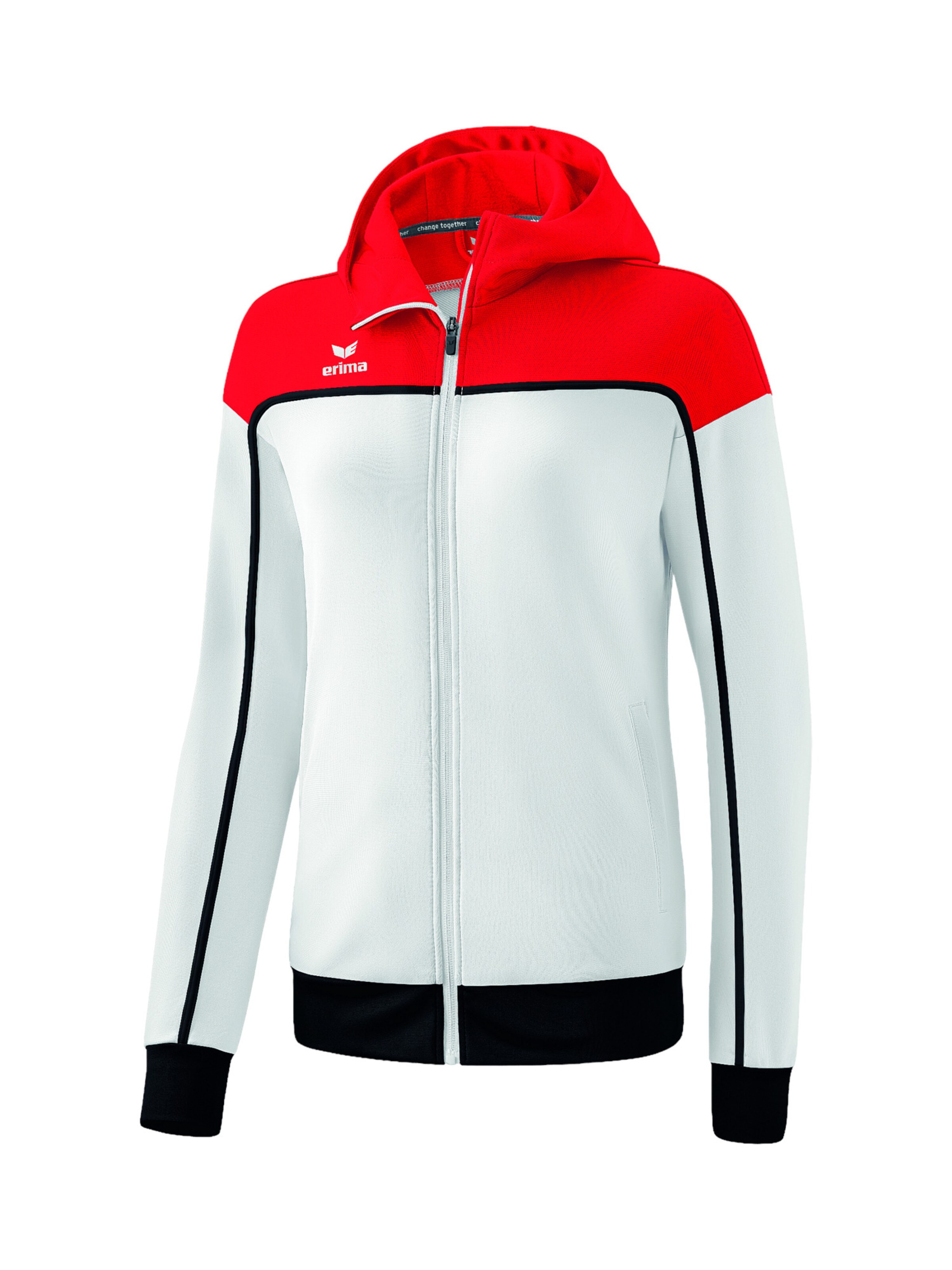 ERIMA Training Jacket in White: front