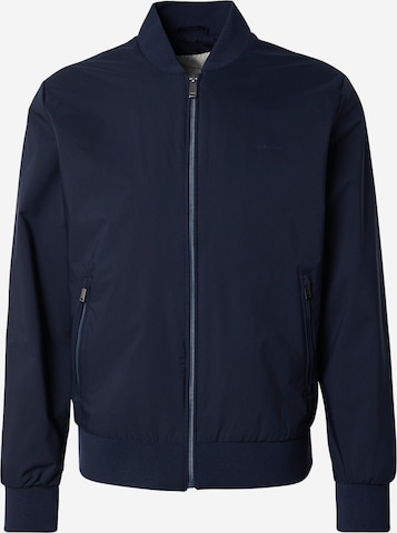 Calvin Klein Преходно яке 'MATTE' в синьо: отпред