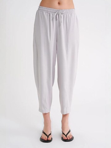 MixRay - Folgado Calças em cinzento: frente