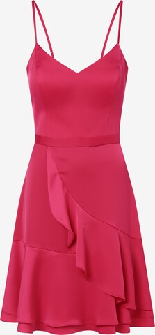 Robe de cocktail Vera Mont en rose : devant