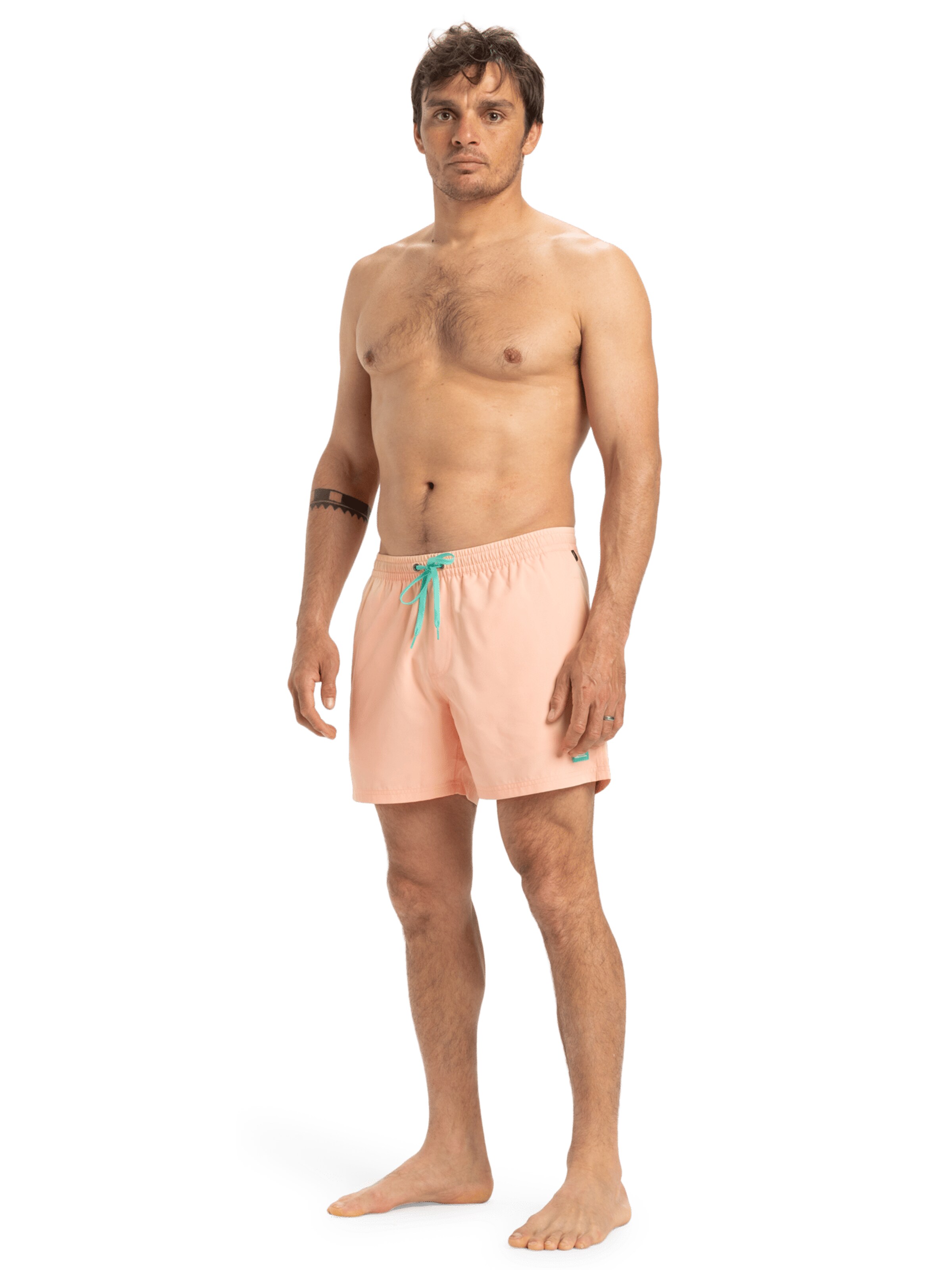 QUIKSILVER Regular Zwemshorts 'Everyday Solid Volley 15' in Oranje