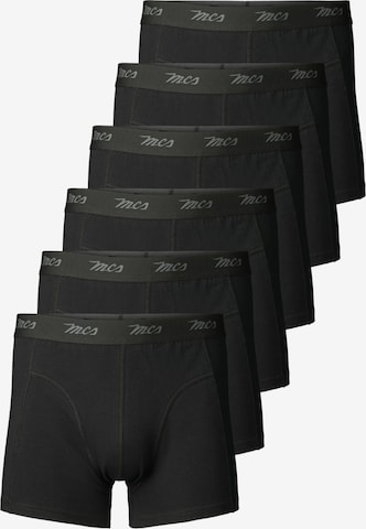 MCS Bokserishortsit 'Grey' värissä musta: etupuoli