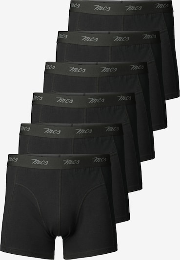 MCS Bokserishortsit 'Grey' värissä antrasiitti / musta, Tuotenäkymä