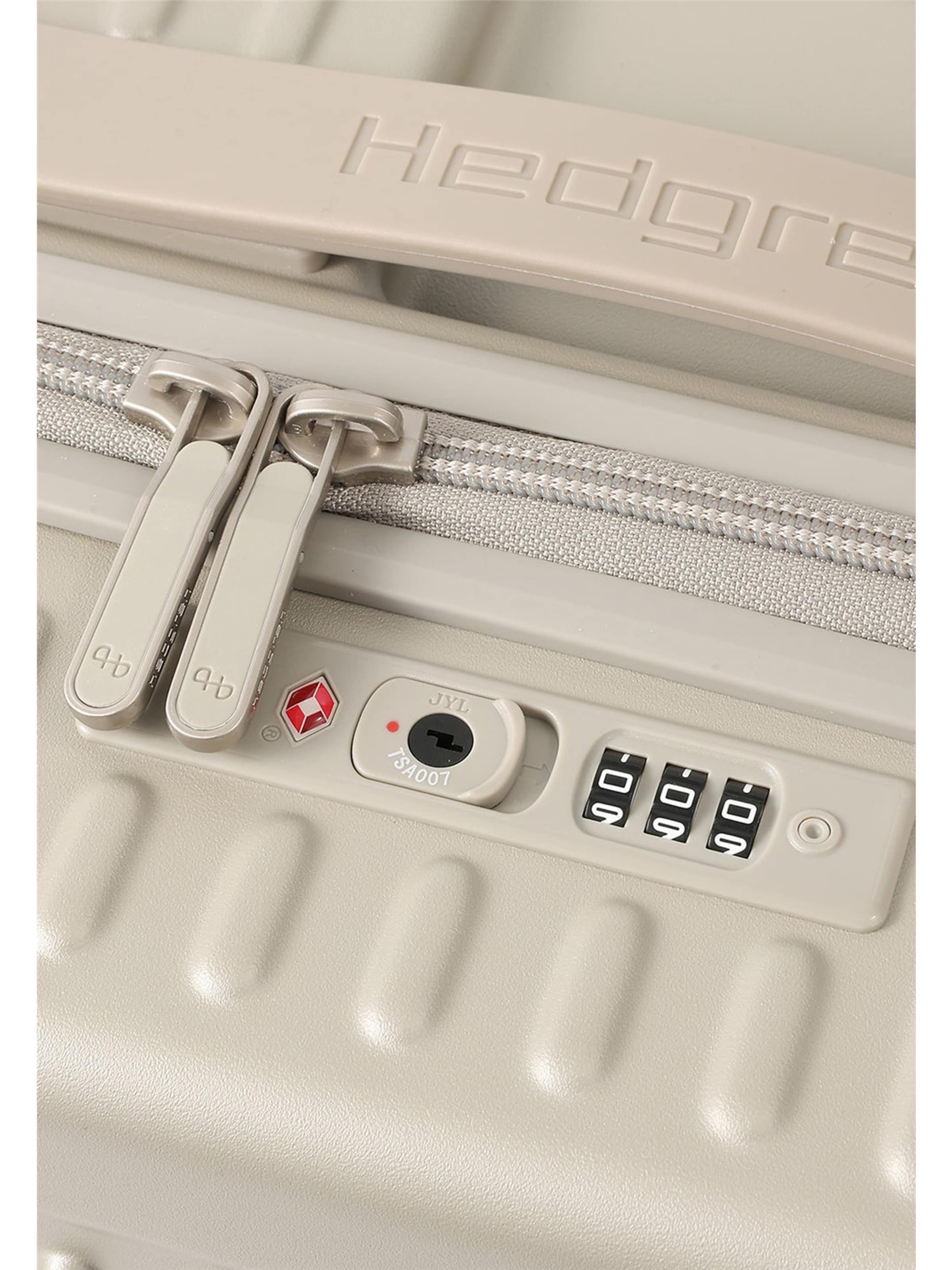 Hedgren Suitcase ' YUNO S 40,4L ' in Beige: side