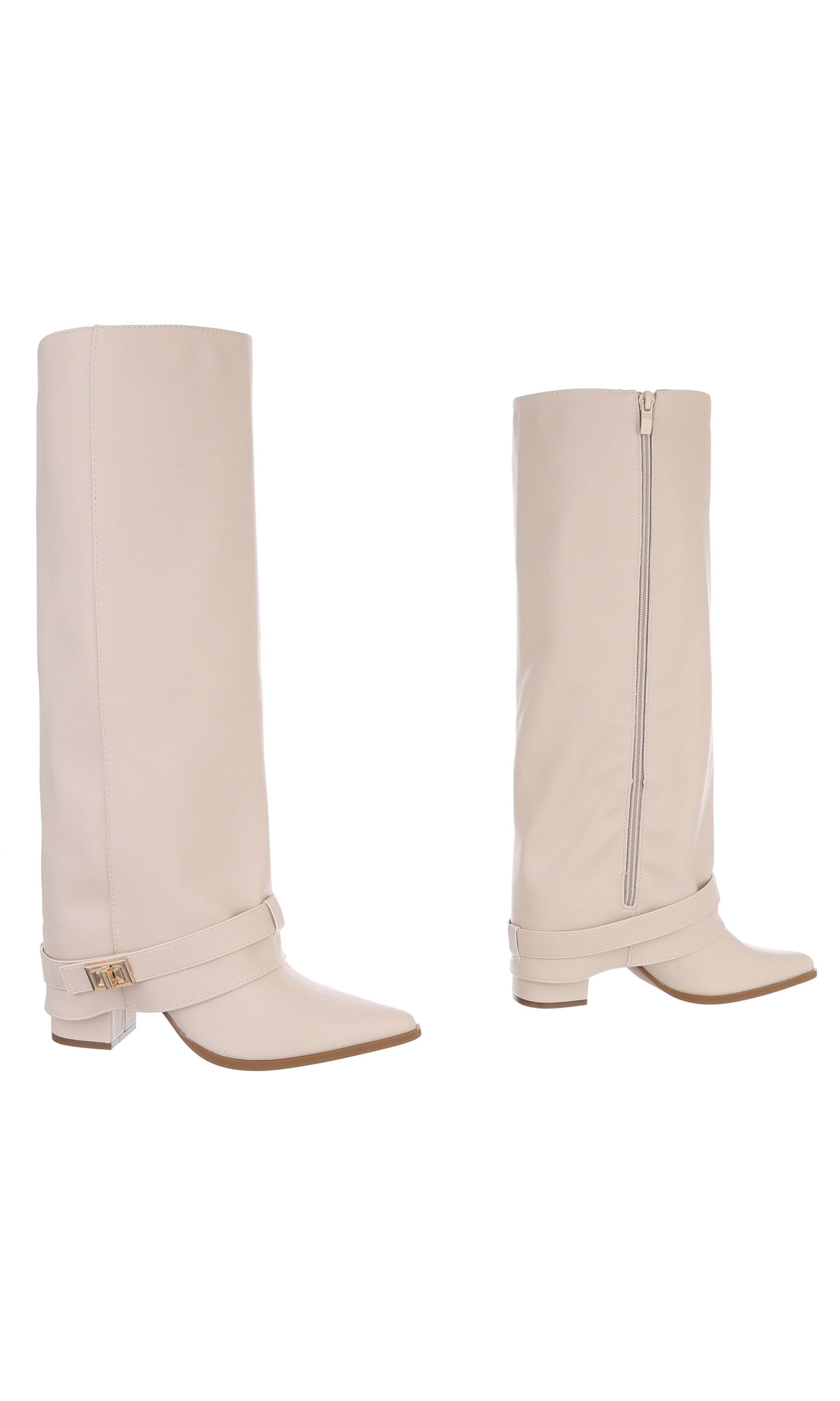 Ital-Design Boots in Beige
