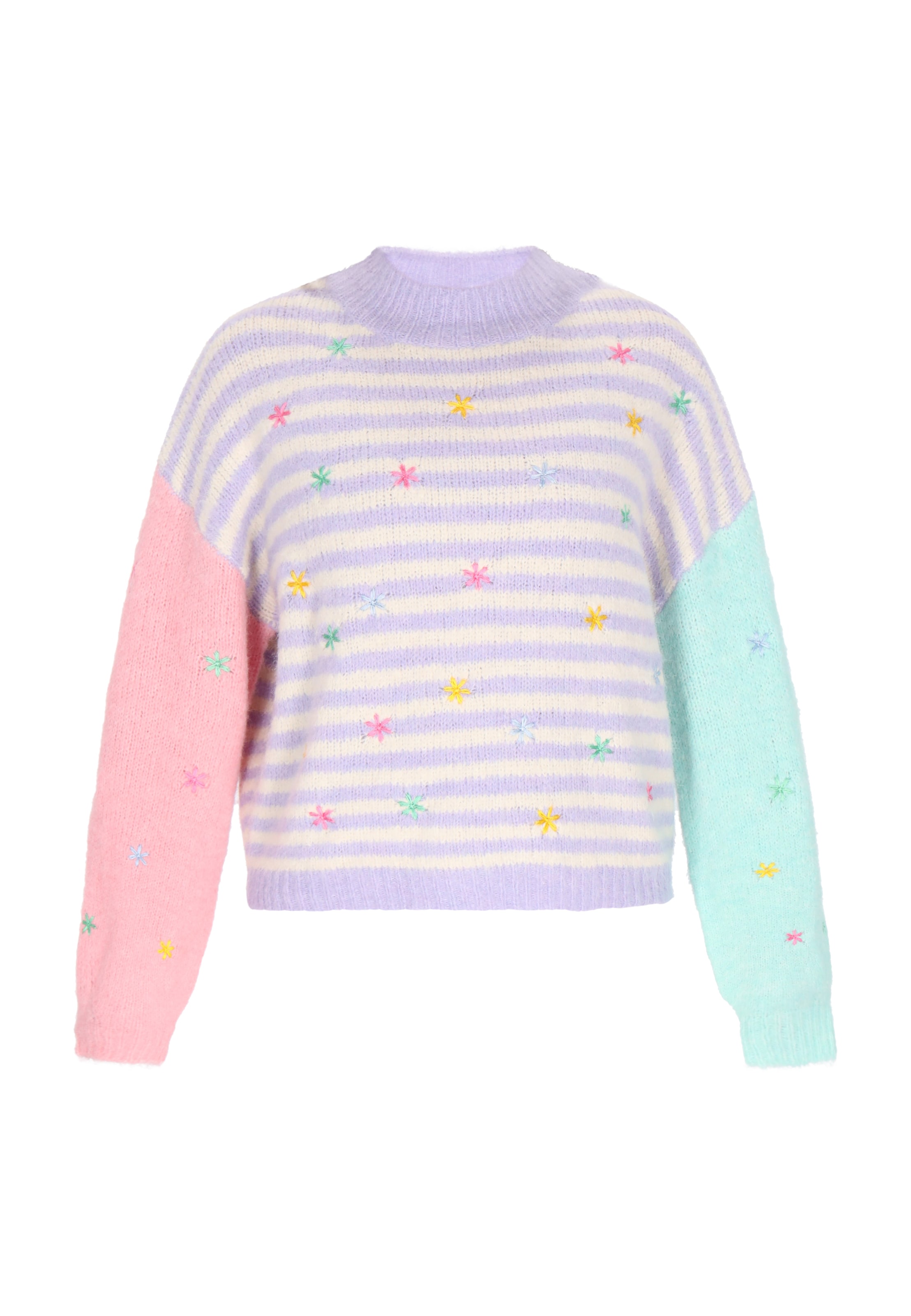 MYMO Sveter - Fialová: predná strana