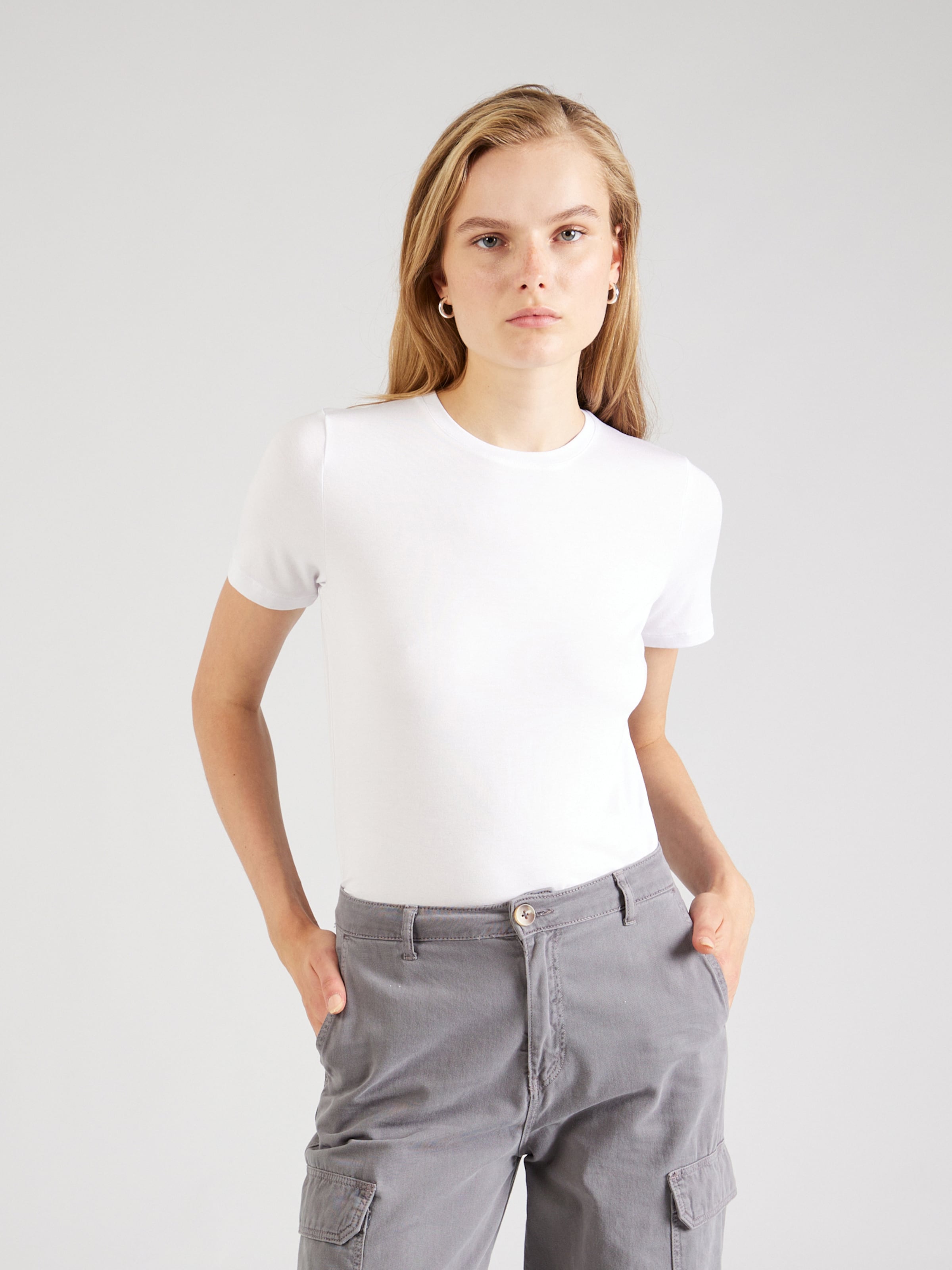 mbym Shirt Julie in White ABOUT YOU