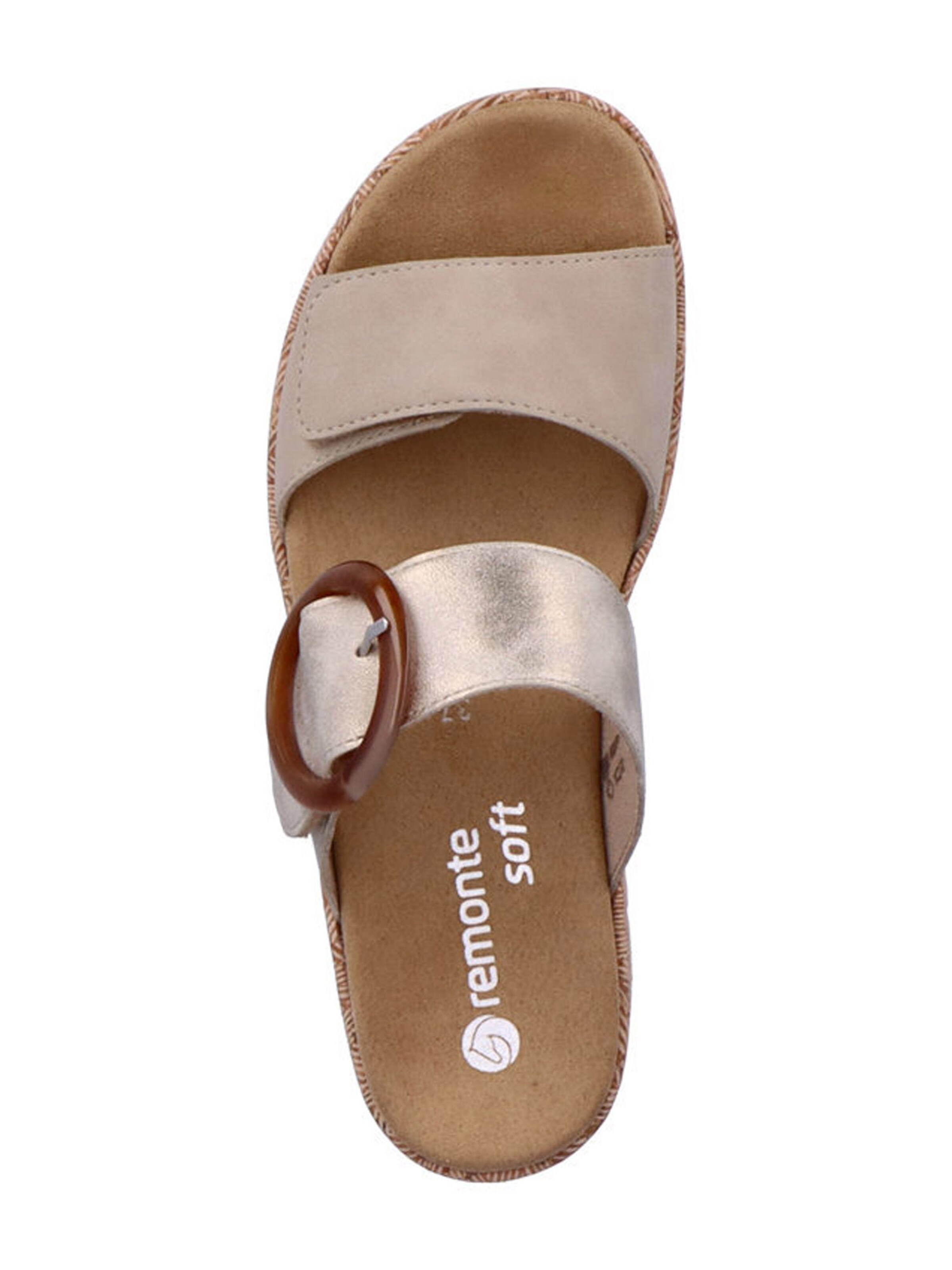 REMONTE Pantolette in Beige