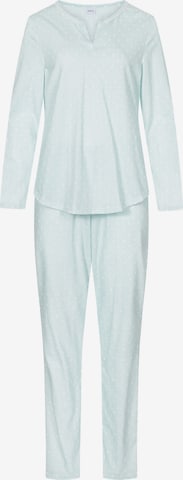 Rösch Pajama ' Mustermix ' in Green: front