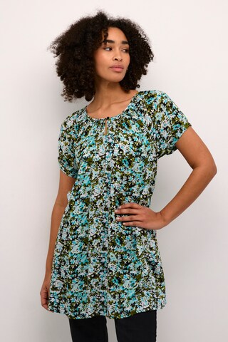 Kaffe Tunic 'Amber' in Blue: front