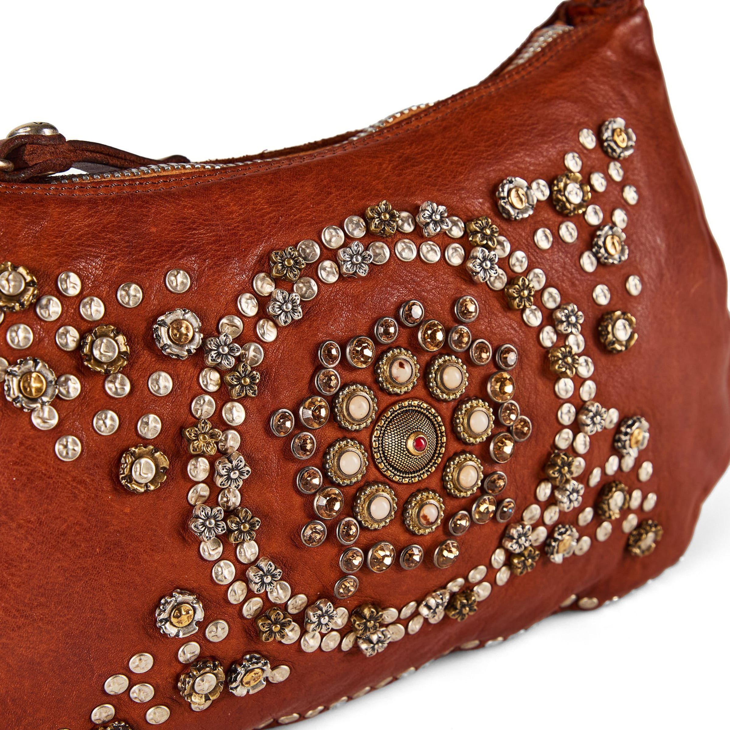 Campomaggi Schoudertas 'Teresa' in Bruin