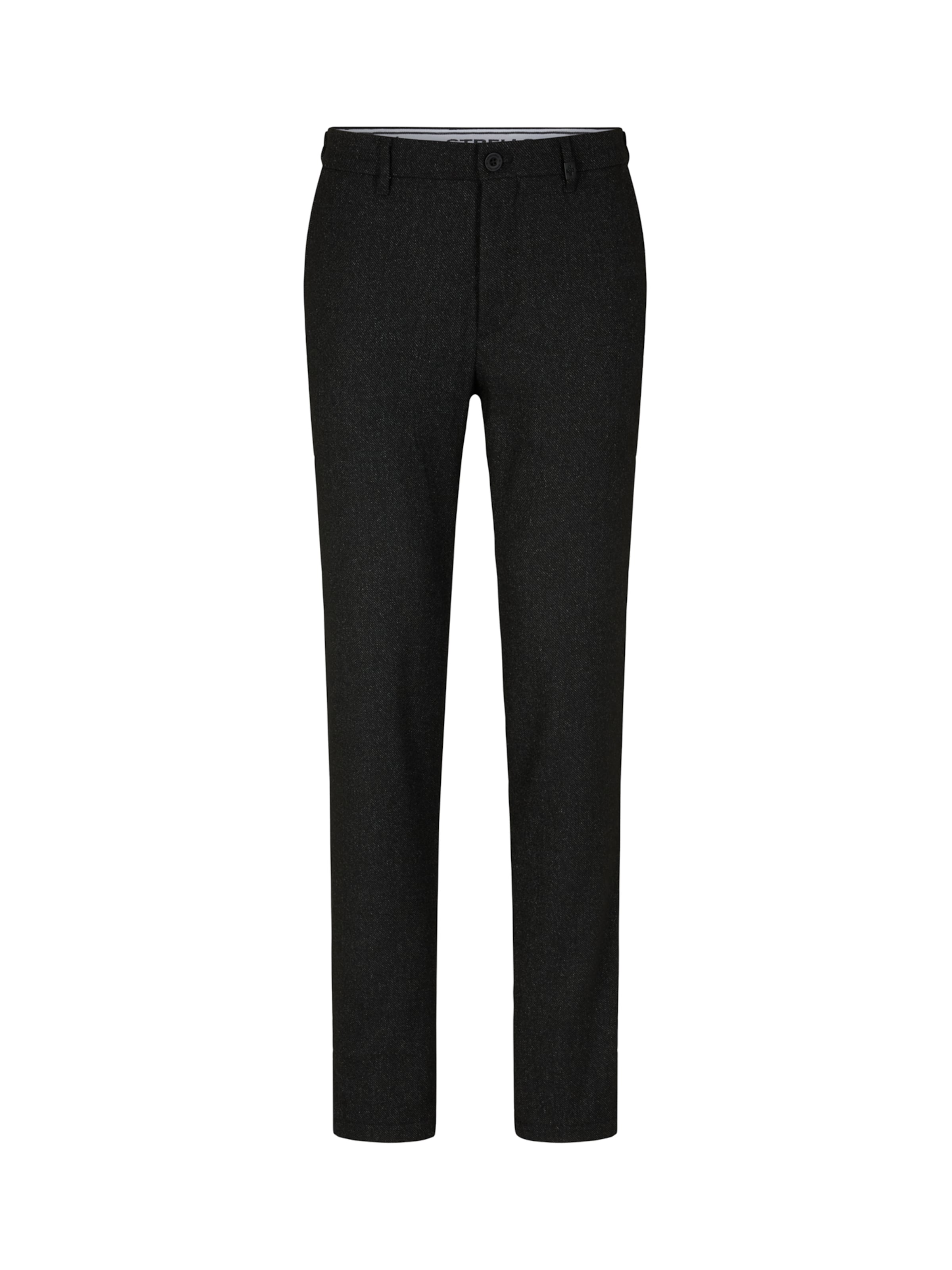 STRELLSON Regular Hose 'Rion' in Schwarz: Vorderseite