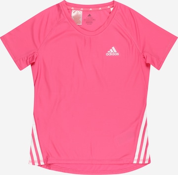 ADIDAS SPORTSWEARTehnička sportska majica 'Aeroready 3-Stripes' - roza boja: prednji dio