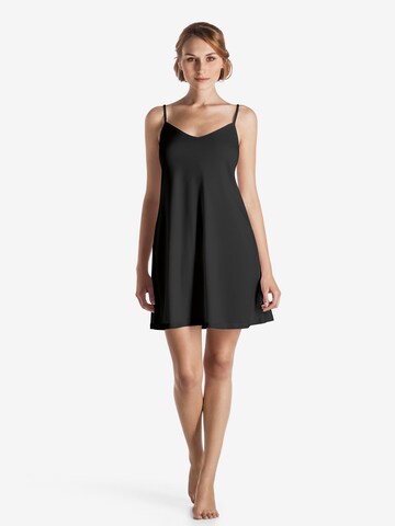 Hanro Dress ' Ultralight ' in Black: front