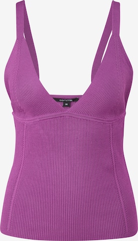 Tops en tricot COMMA en violet : devant