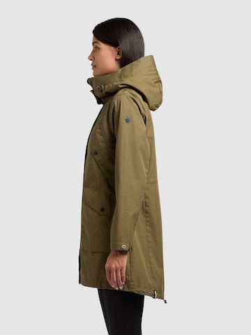 khujo Between-seasons coat 'Agev' in Green