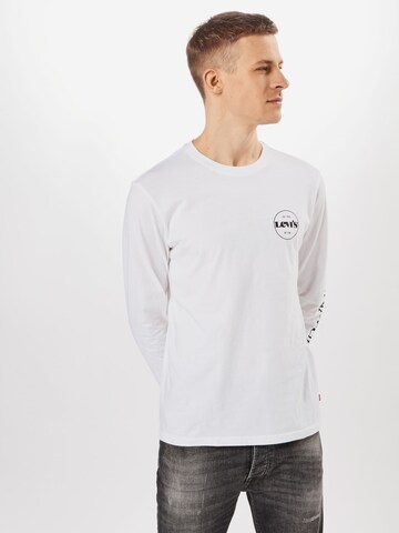 T-Shirt LEVI'S ® en blanc : devant