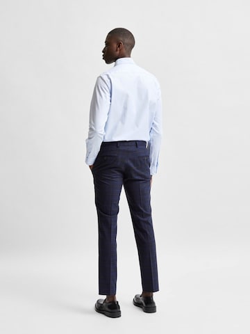 Coupe regular Chemise SELECTED en bleu