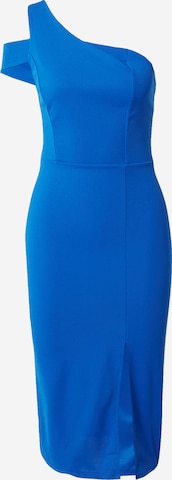 WAL G. - Vestido de cocktail 'GENNY' em azul: frente