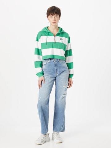 Sweat-shirt Tommy Jeans en vert