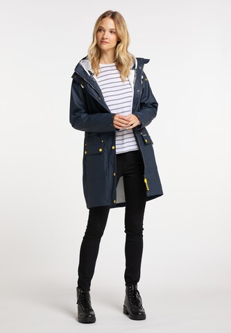 Manteau fonctionnel Schmuddelwedda en bleu