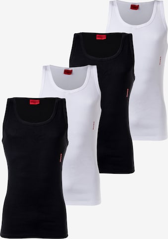 HUGO Red Undershirt in Black: front