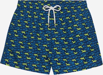 Shorts de bain Sundek en bleu : devant