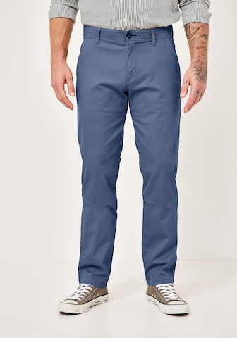 REDPOINT Slimfit Chinohose in Blau: Vorderseite