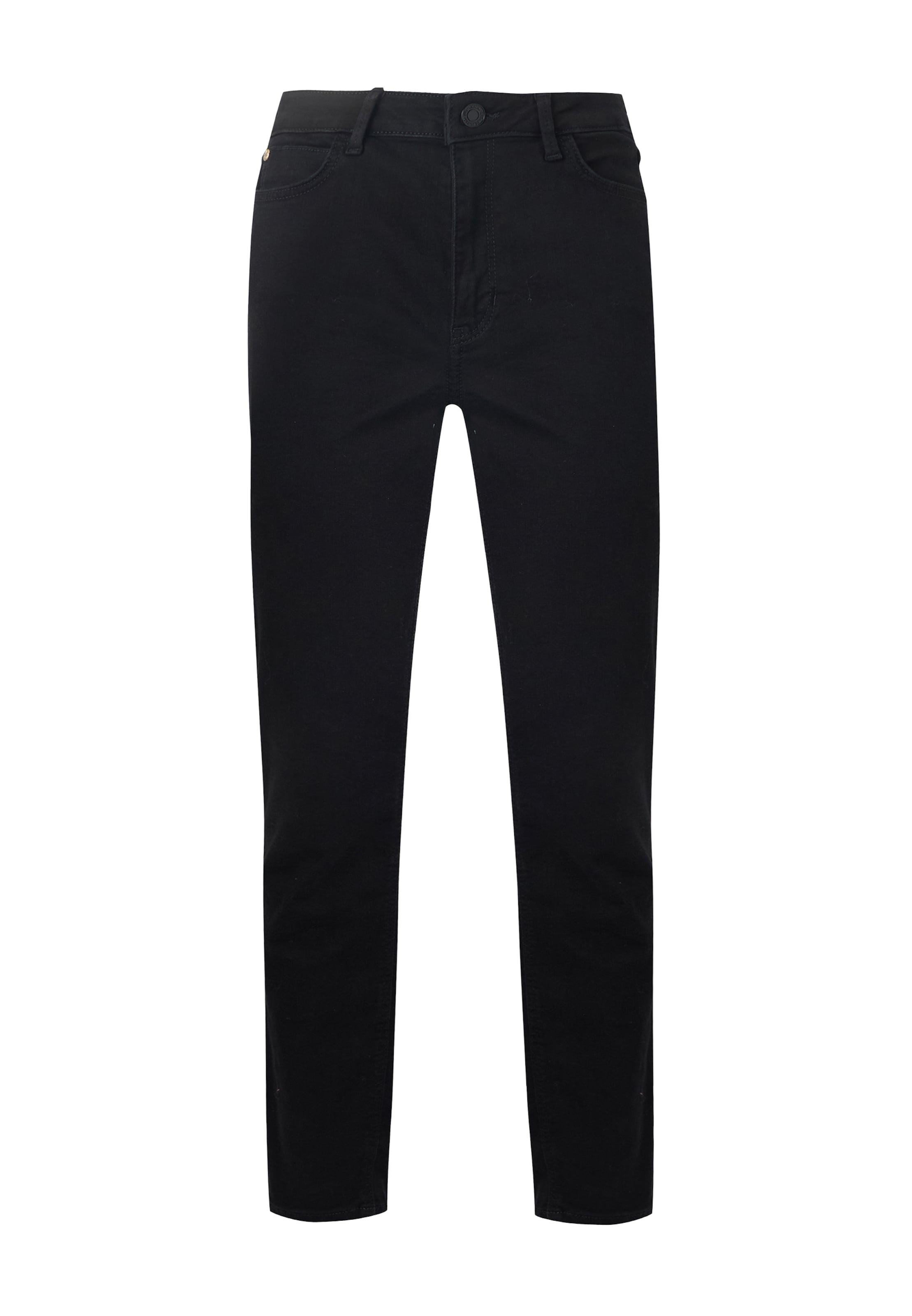 GUESS Skinny Jeansy w kolorze czarny: przód