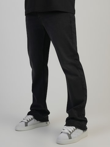 Flared Jeans di SikSilk in nero: frontale